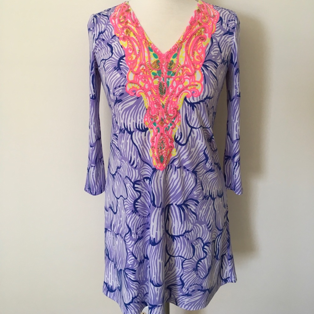 Lilly Pulitzer purple dress